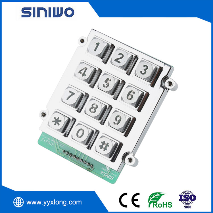 Bàn phím công nghiệp 12 phím tùy chỉnh IP65